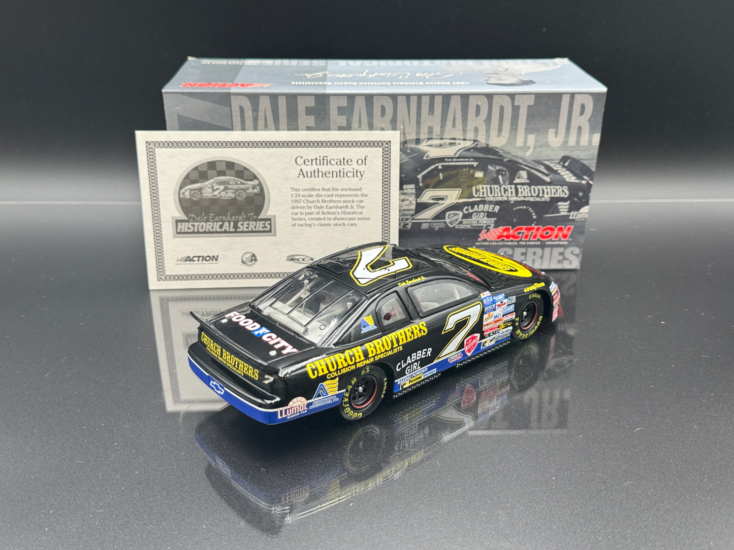 Dale Earnhardt Jr #7 Church Brothers 1997 Monte Carlo