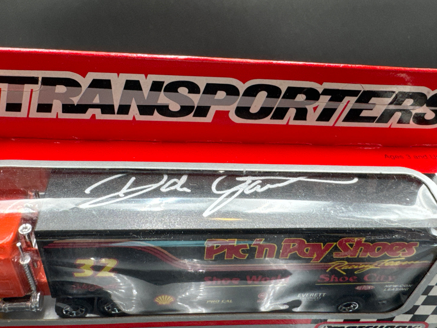 1/87 Scale Matchbox Hauler Lot - 1 Autographed