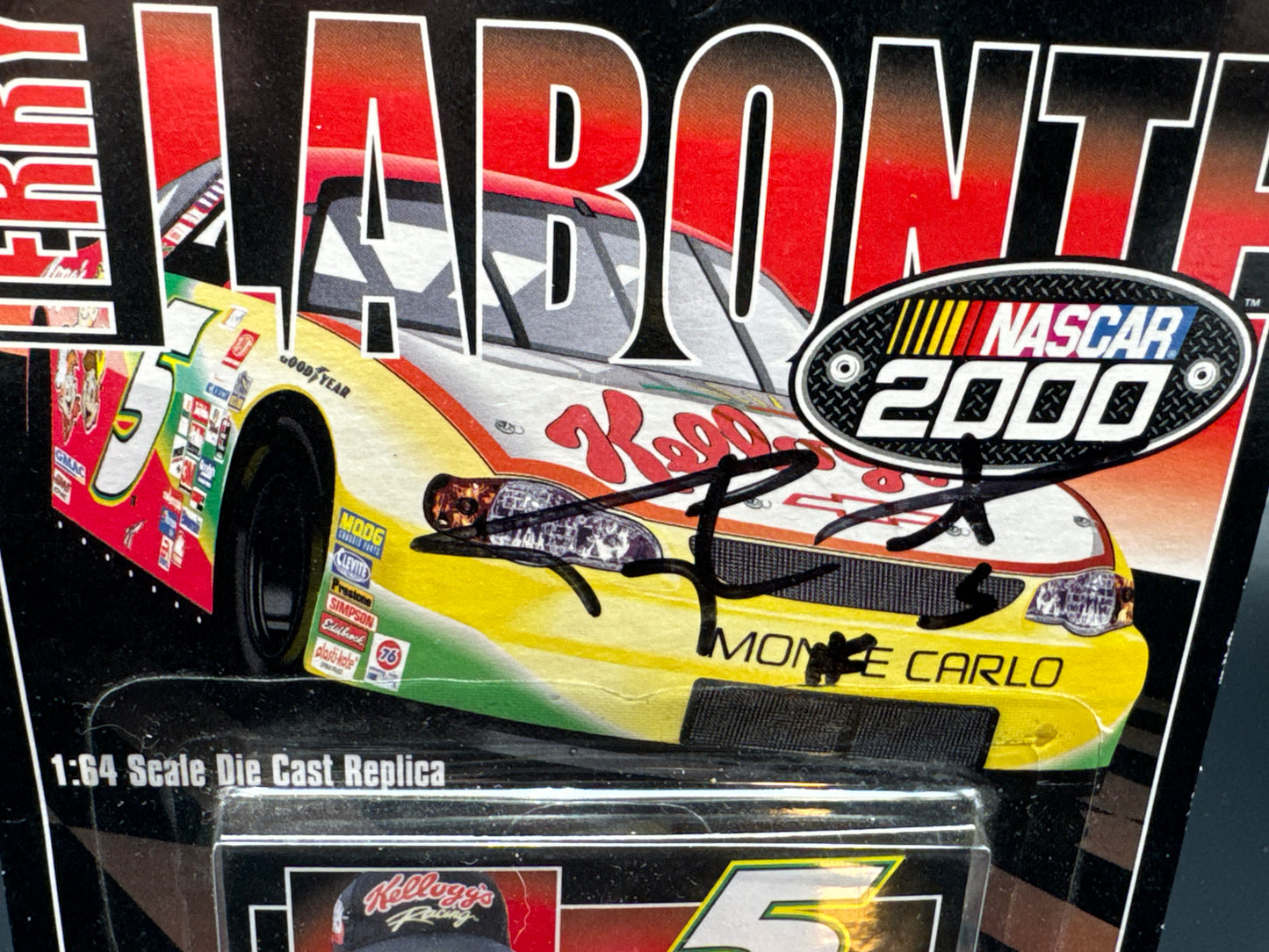 Terry Labonte #5 Kelloggs Autographed