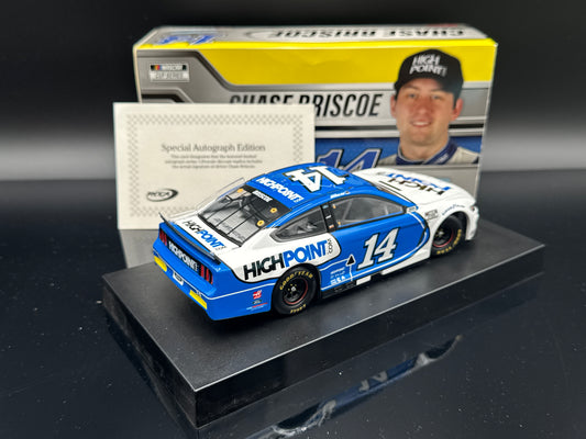 Chase Briscoe #14 Highpoint.com 2021 Mustang Autographed