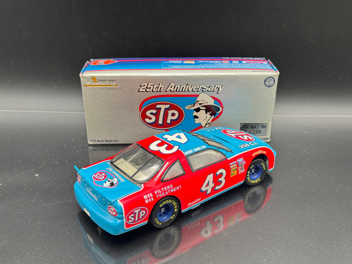 Bobby Hamilton #43 STP 25th Anniversary 1984 Blue/Red