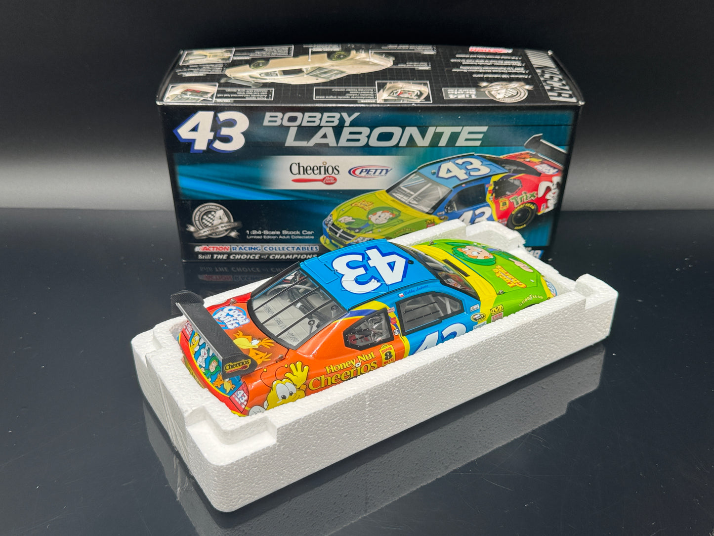 Bobby Labonte #43 General Mills Equity Characters 2008 Charger
