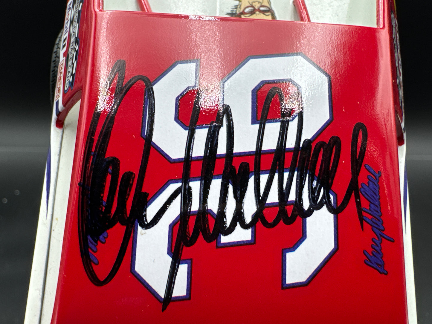 Kenny Wallace #36 St Louis Cardinals Late Model Autographed