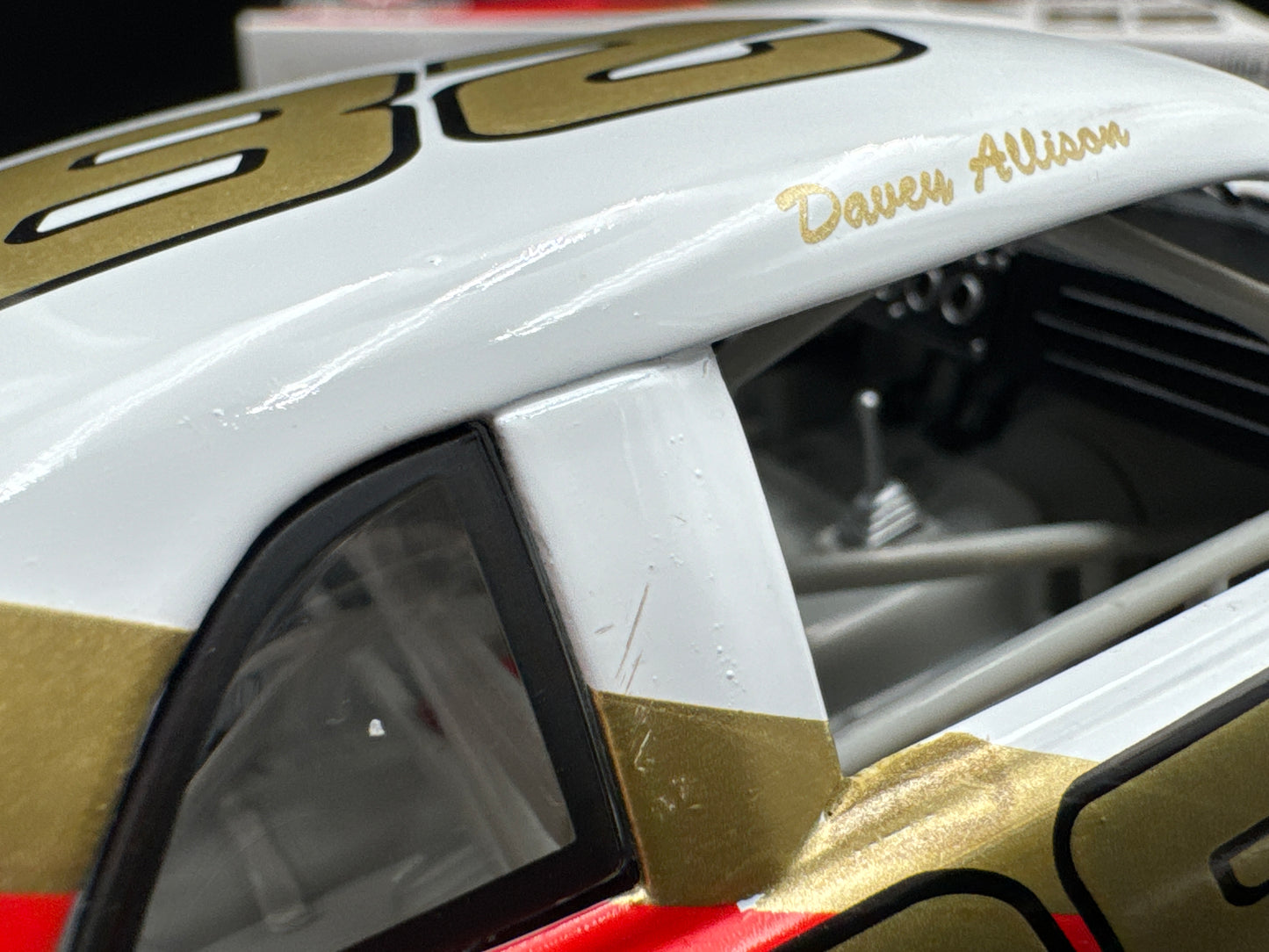 Davey Allison #28 Havoline Star/1987 Rookie of the Year Thunderbird Club Car Bank