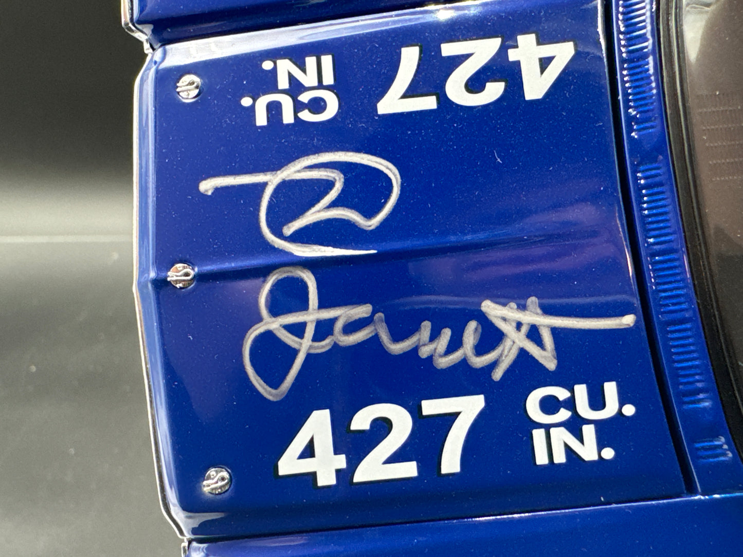 Ned Jarretts #11 Ford Galaxie Autographed