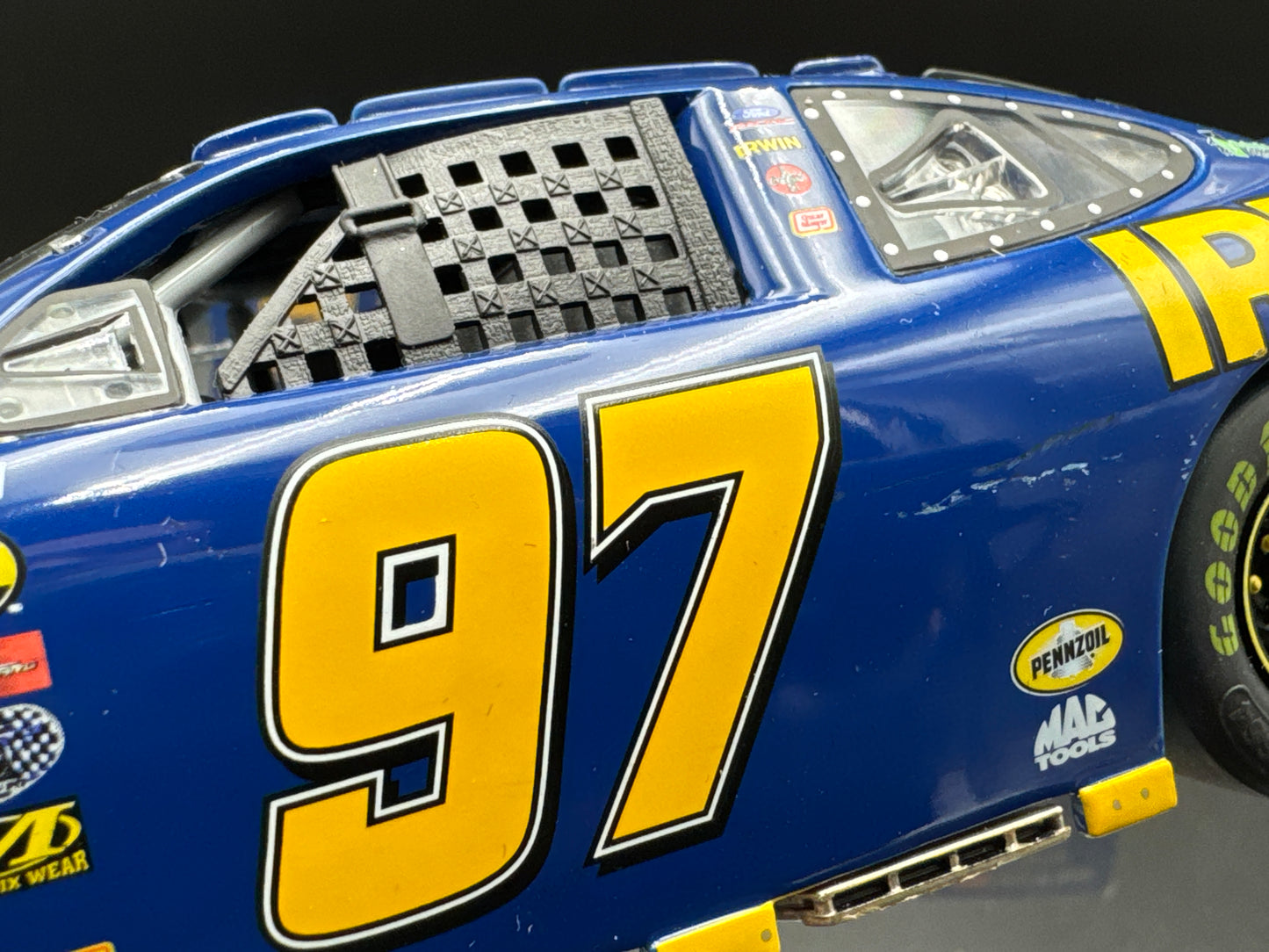 Kurt Busch #97 Irwin Tools Autographed