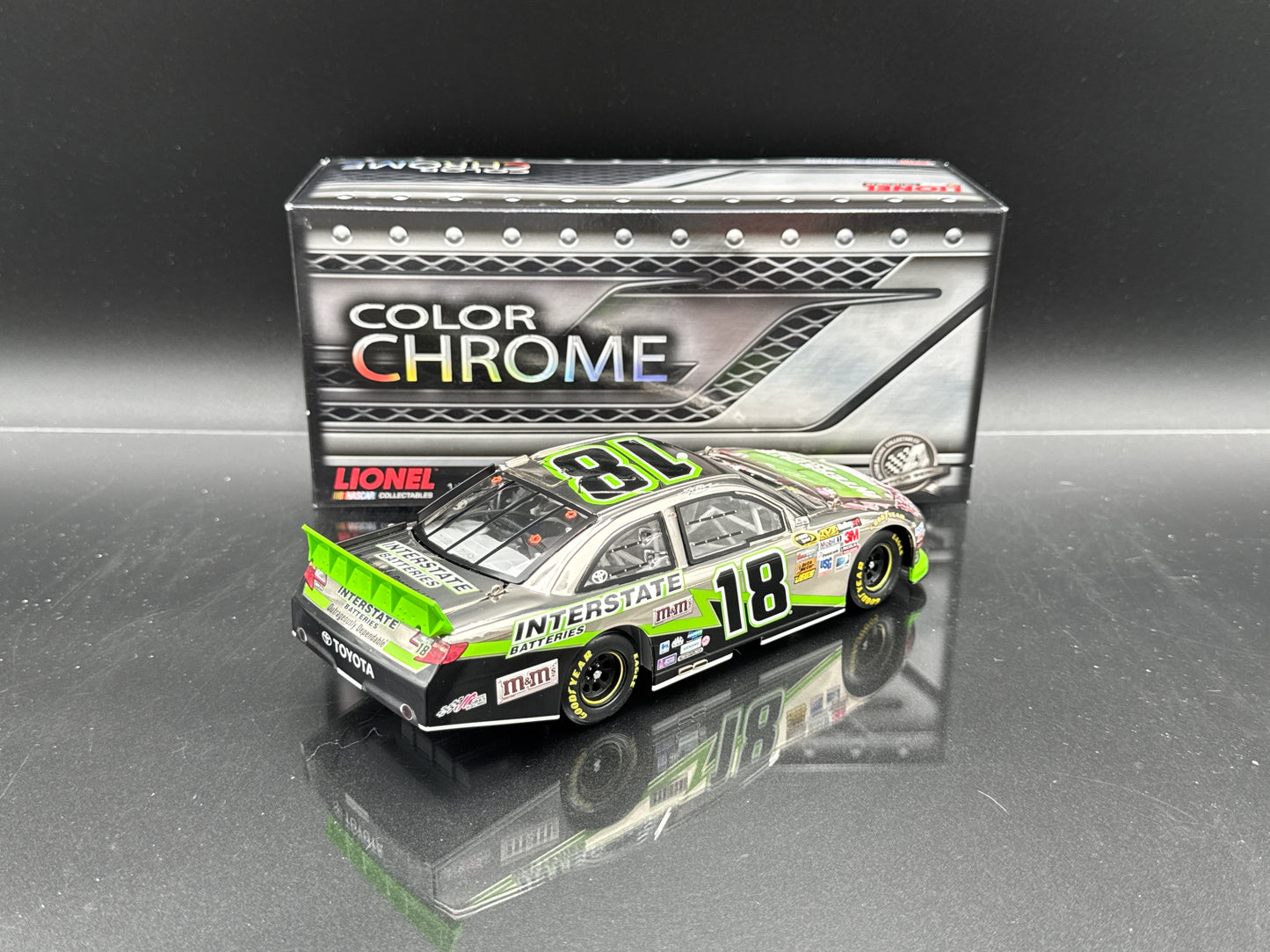 Kyle Busch #18 Interstate Batteries 2012 Camry Color Chrome