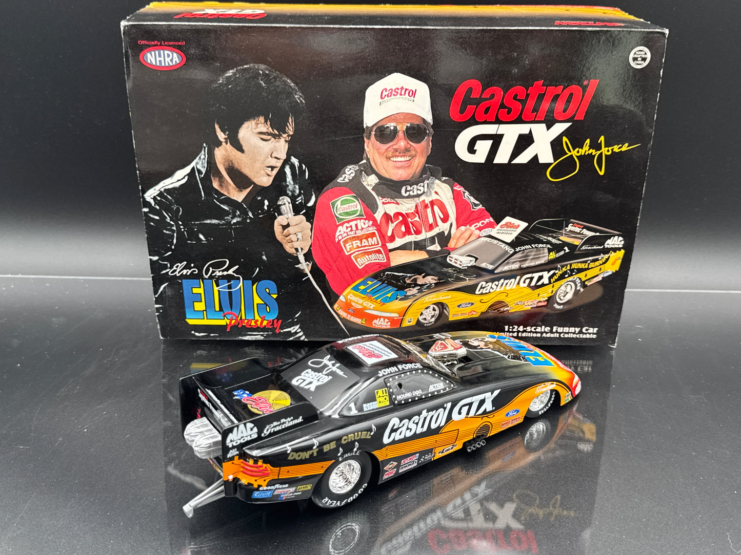 John Force 1998 Mustang Castrol/Elvis