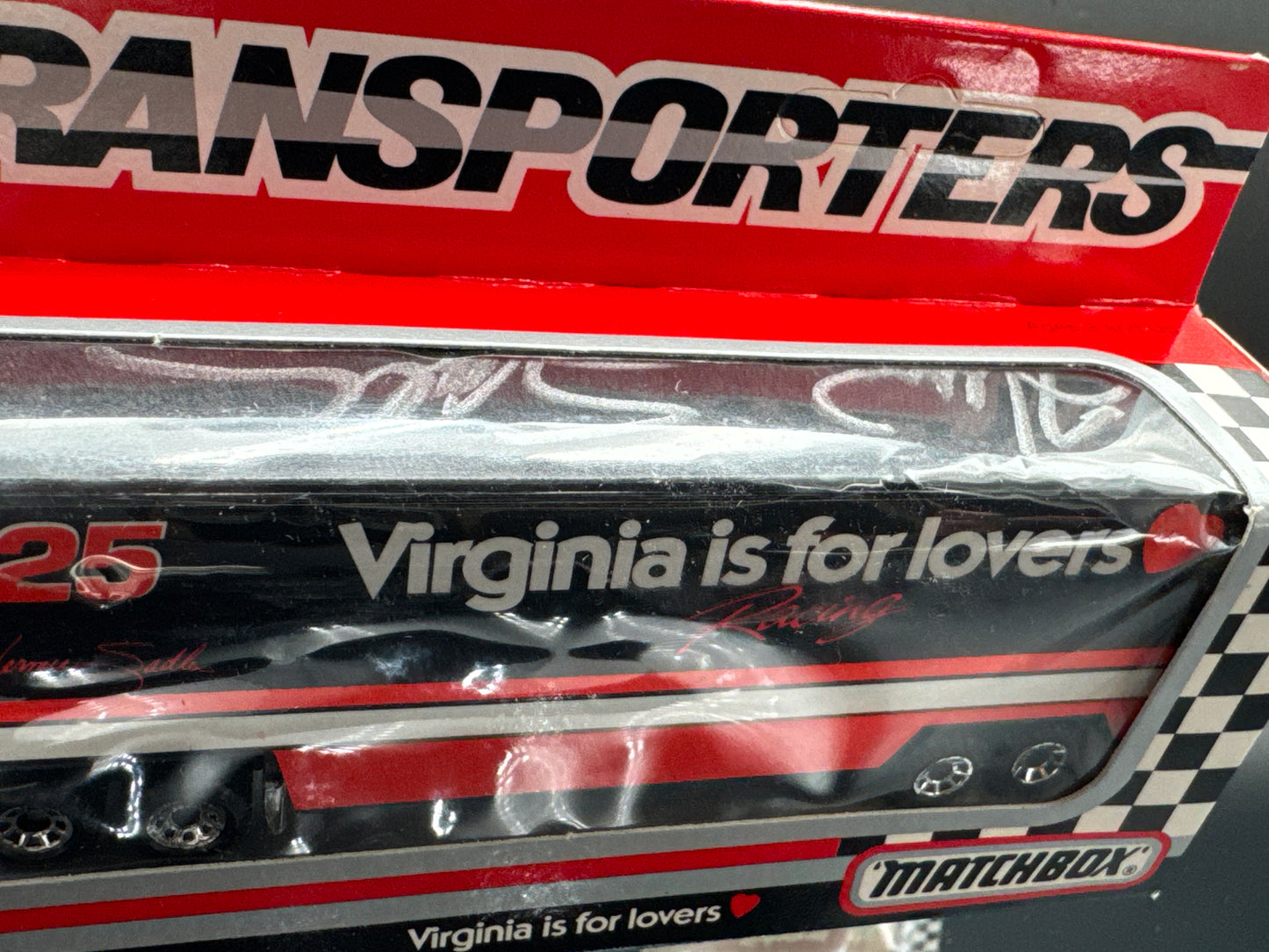1/87 Scale Matchbox Hauler Lot - 1 Autographed