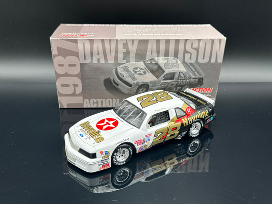 Davey Allison #28 Havoline Star/1987 Rookie of the Year Thunderbird Club Car Bank