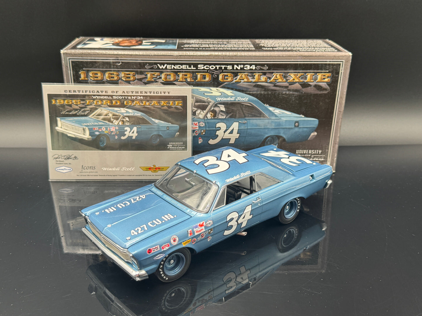 Wendell Scott #34 1965 Ford Galaxie