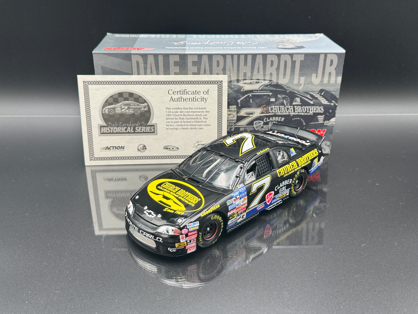 Dale Earnhardt Jr #7 Church Brothers 1997 Monte Carlo