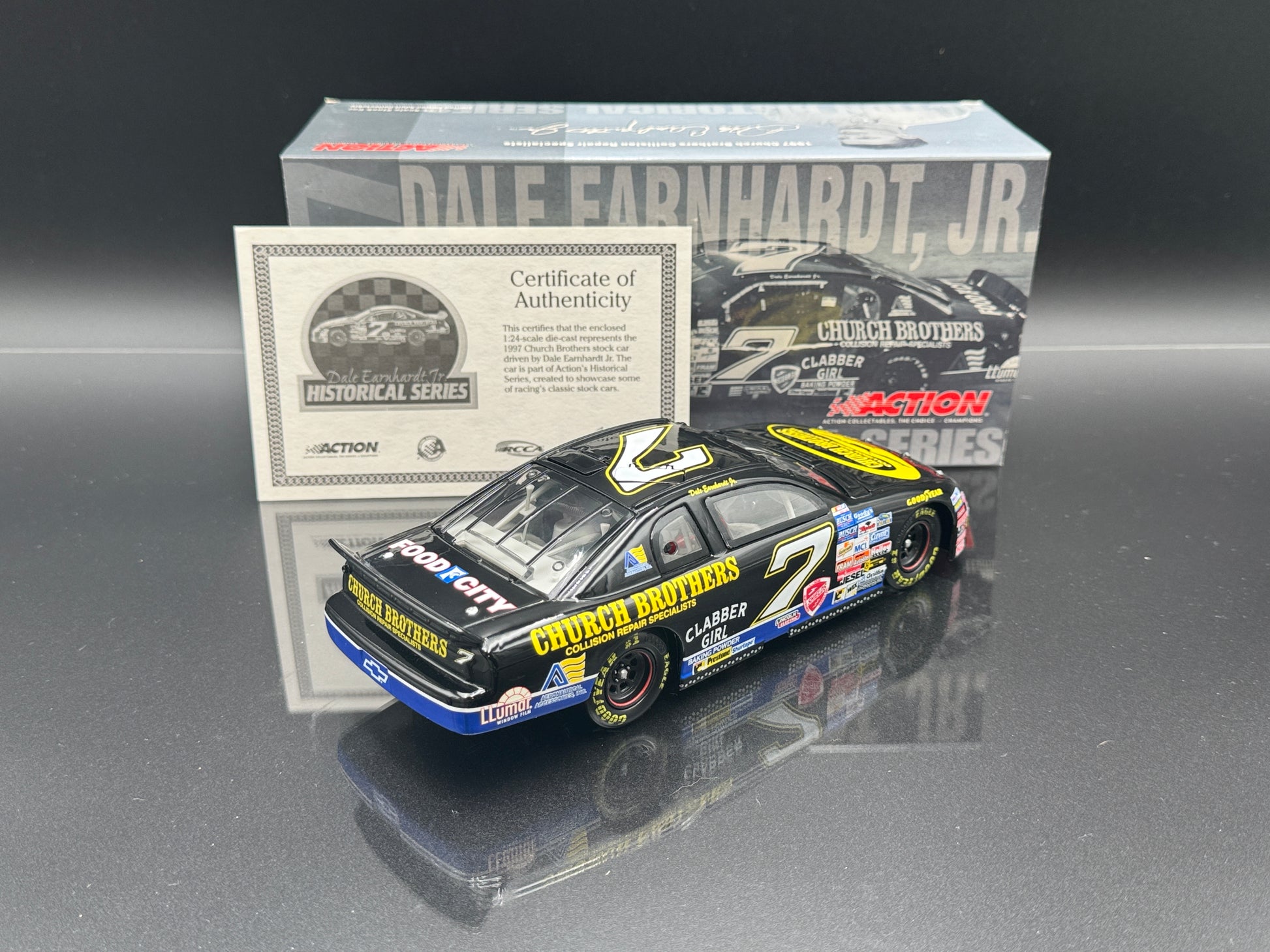 Dale Earnhardt Jr #7 Church Brothers 1997 Monte Carlo
