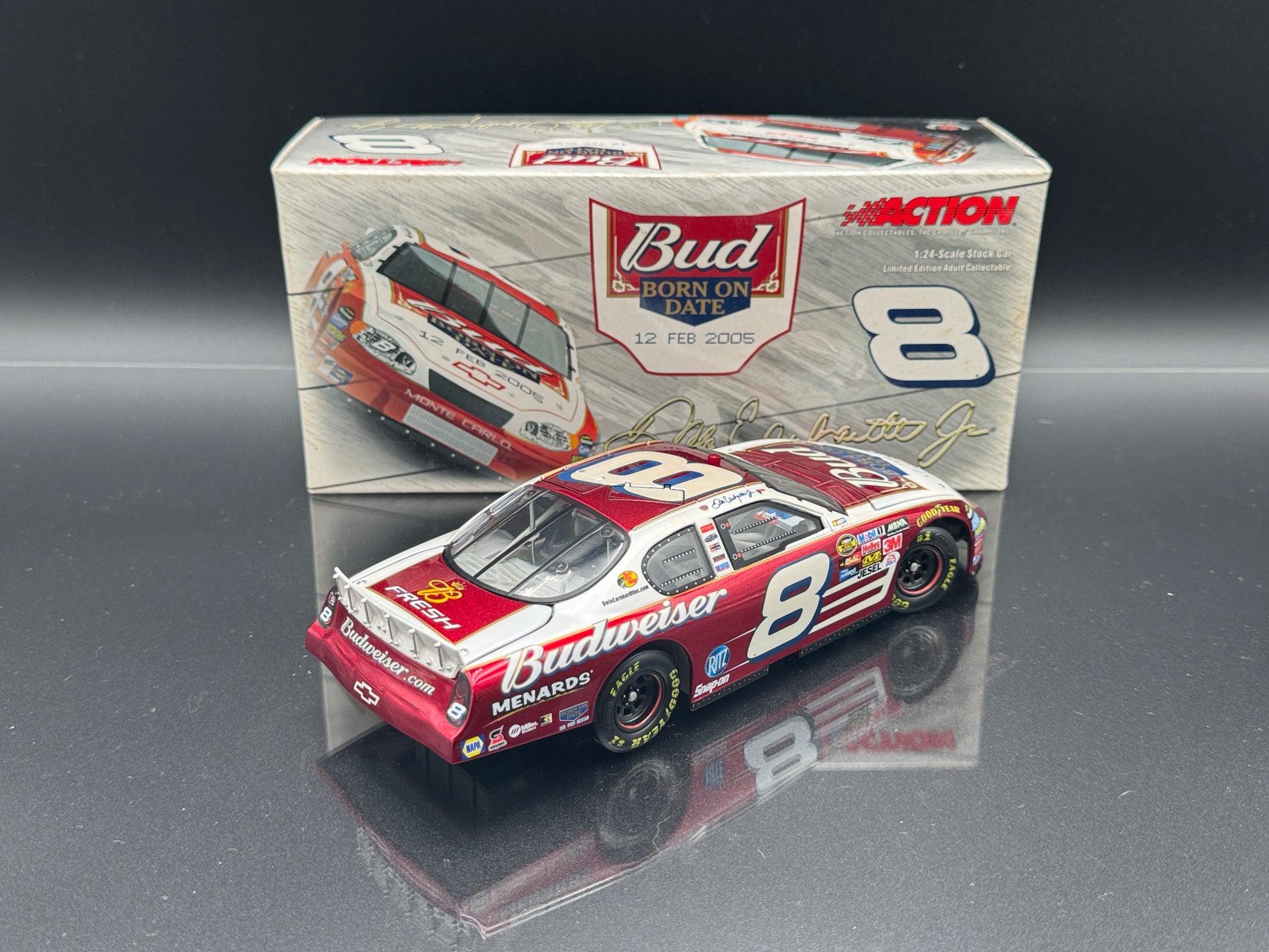 Dale Earnhardt Jr #8 Budweiser / Bud Shootout / Born On Date Feb 12 2005 Monte Carlo