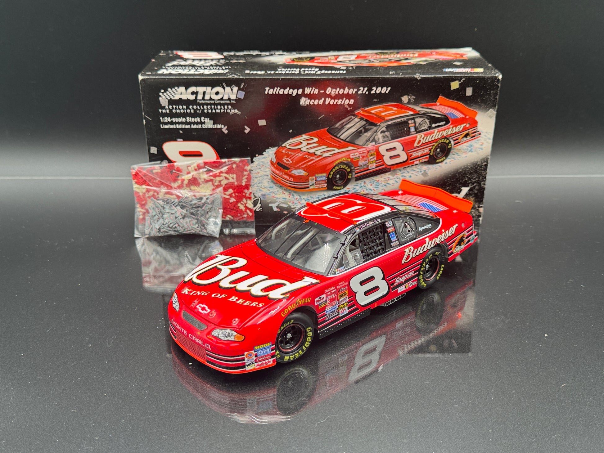 Dale Earnhardt Jr. #8 Budweiser / Talladega Win/ Raced Version 2001 Monte Carlo