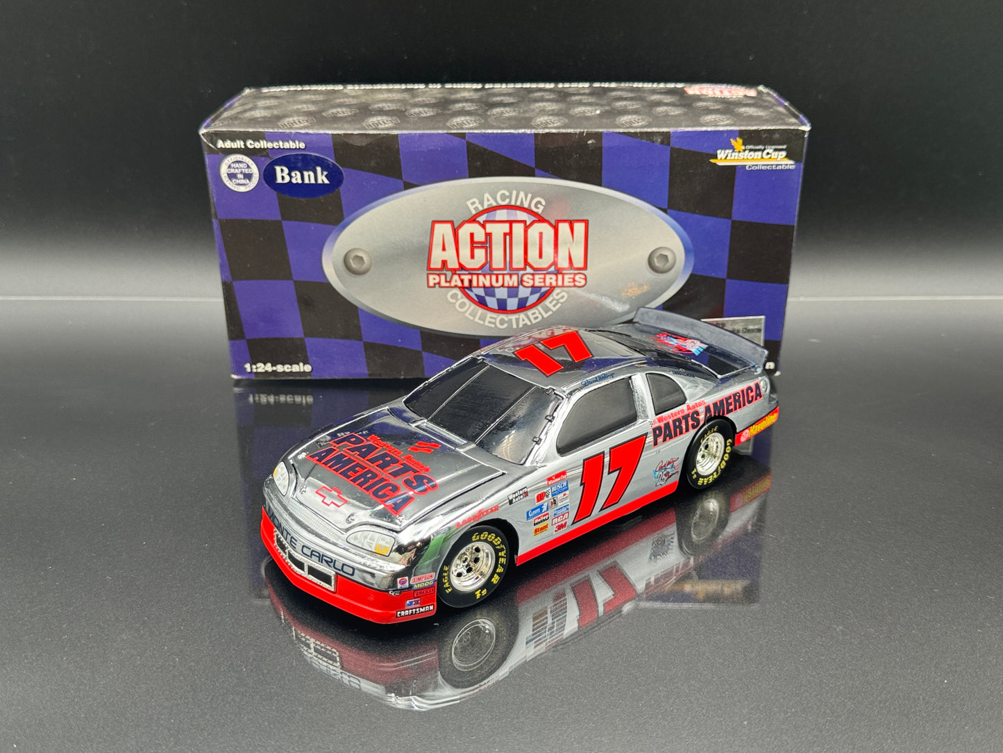 Darrell Waltrip #17 Parts America Chrome 1997 Monte Carlo