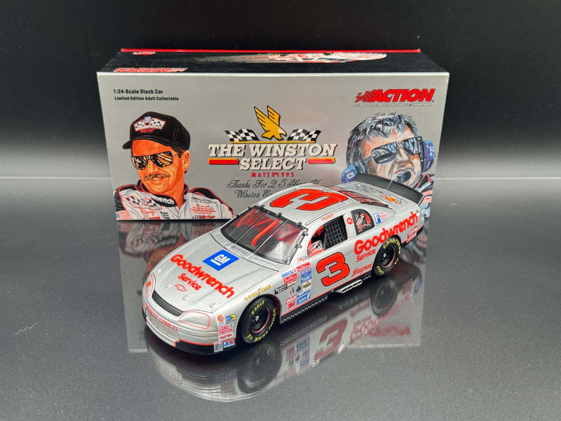 Dale Earnhardt #3 GM Goodwrench / Silver Select 1995 Monte Carlo