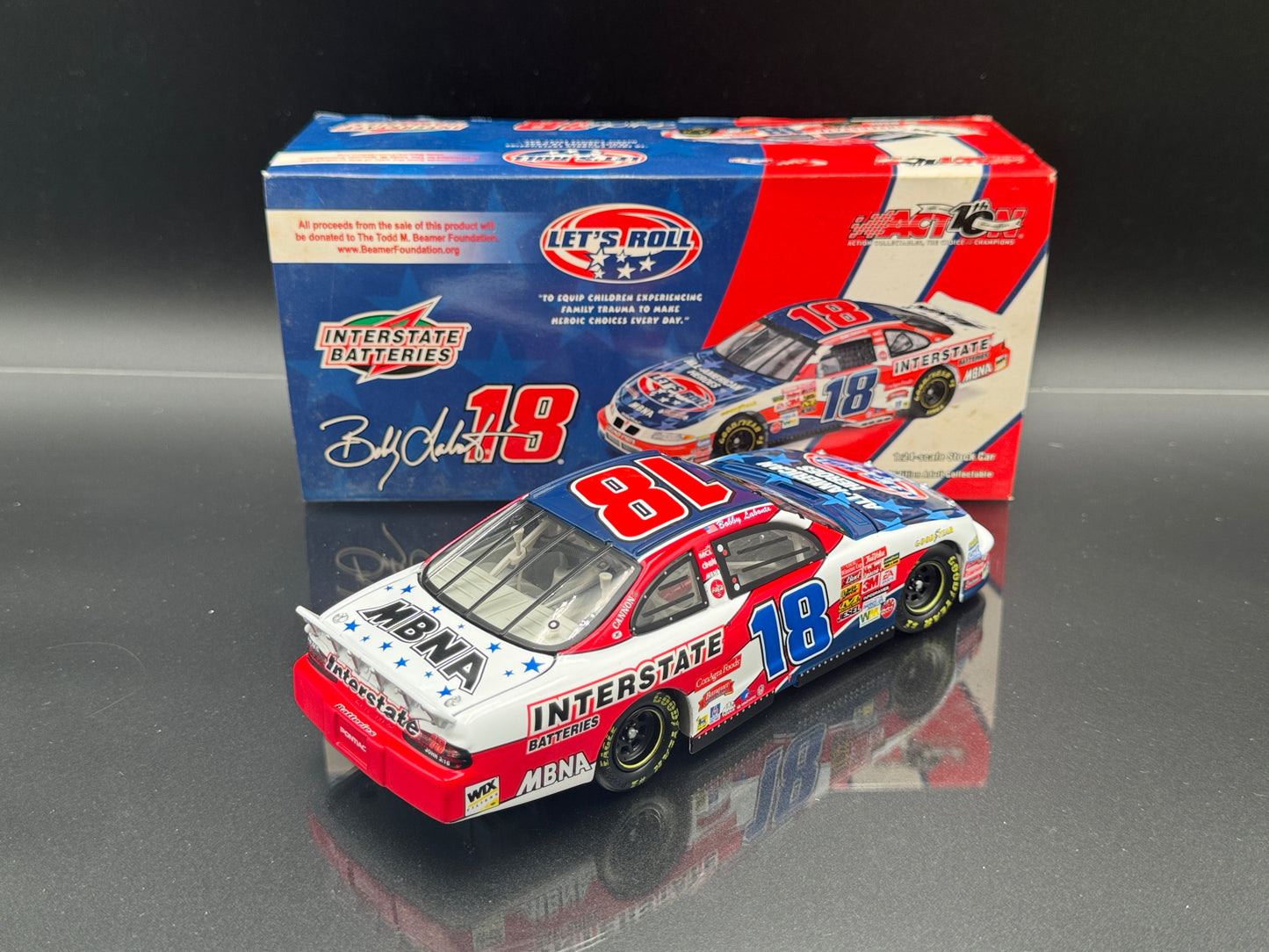 Bobby Labonte #18 Interstate Batteries/Let's Roll 2002 Grand Prix