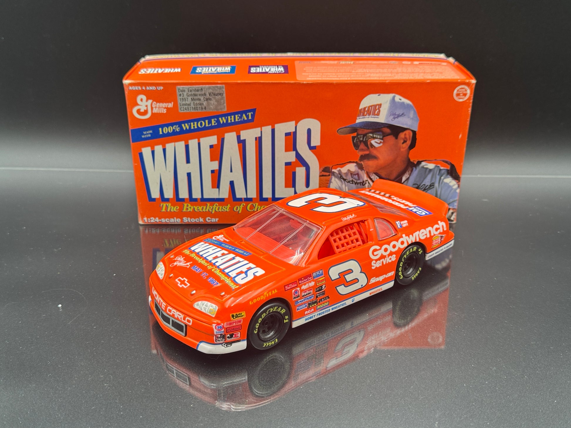 Dale Earnhardt #3 Goodwrench Wheaties 1997 Monte Carlo