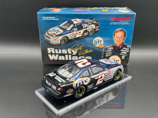 Rusty Wallace #2 Miller Lite / Harley-Davidson 2001 Taurus