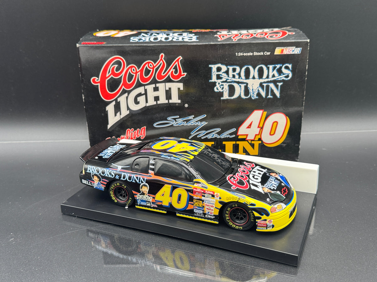Sterling Marlin #40 Coors Light Brooks & Dunn 1999 Monte Carlo