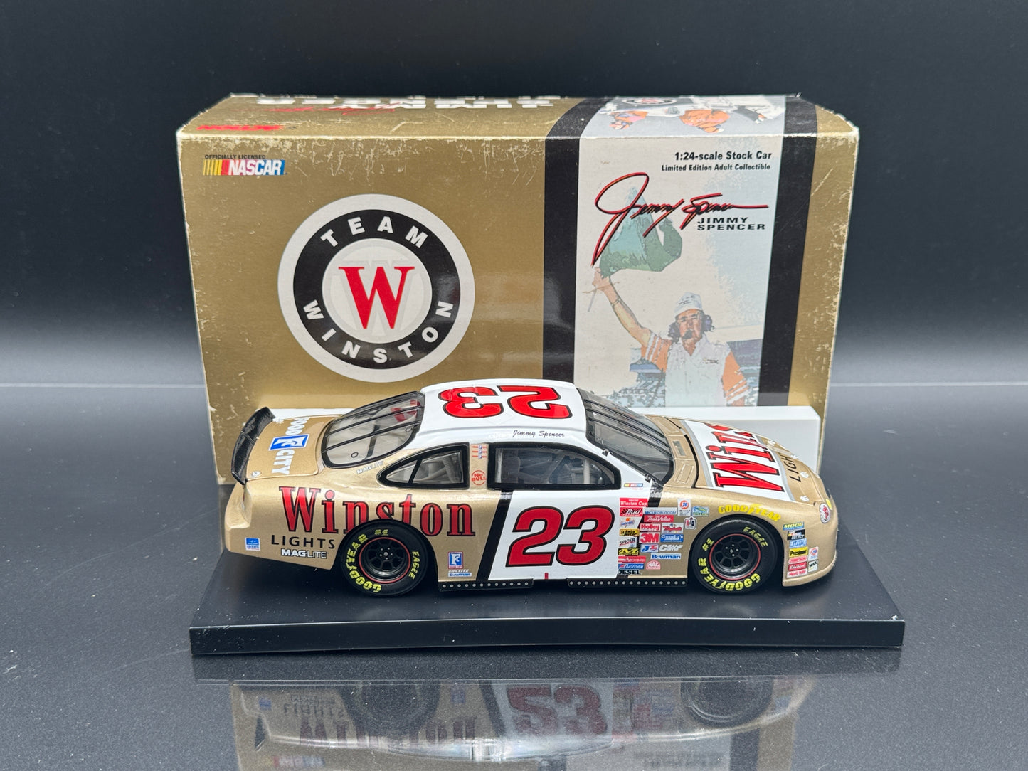 Jimmy Spencer #23 Winston Gold 1999 Taurus