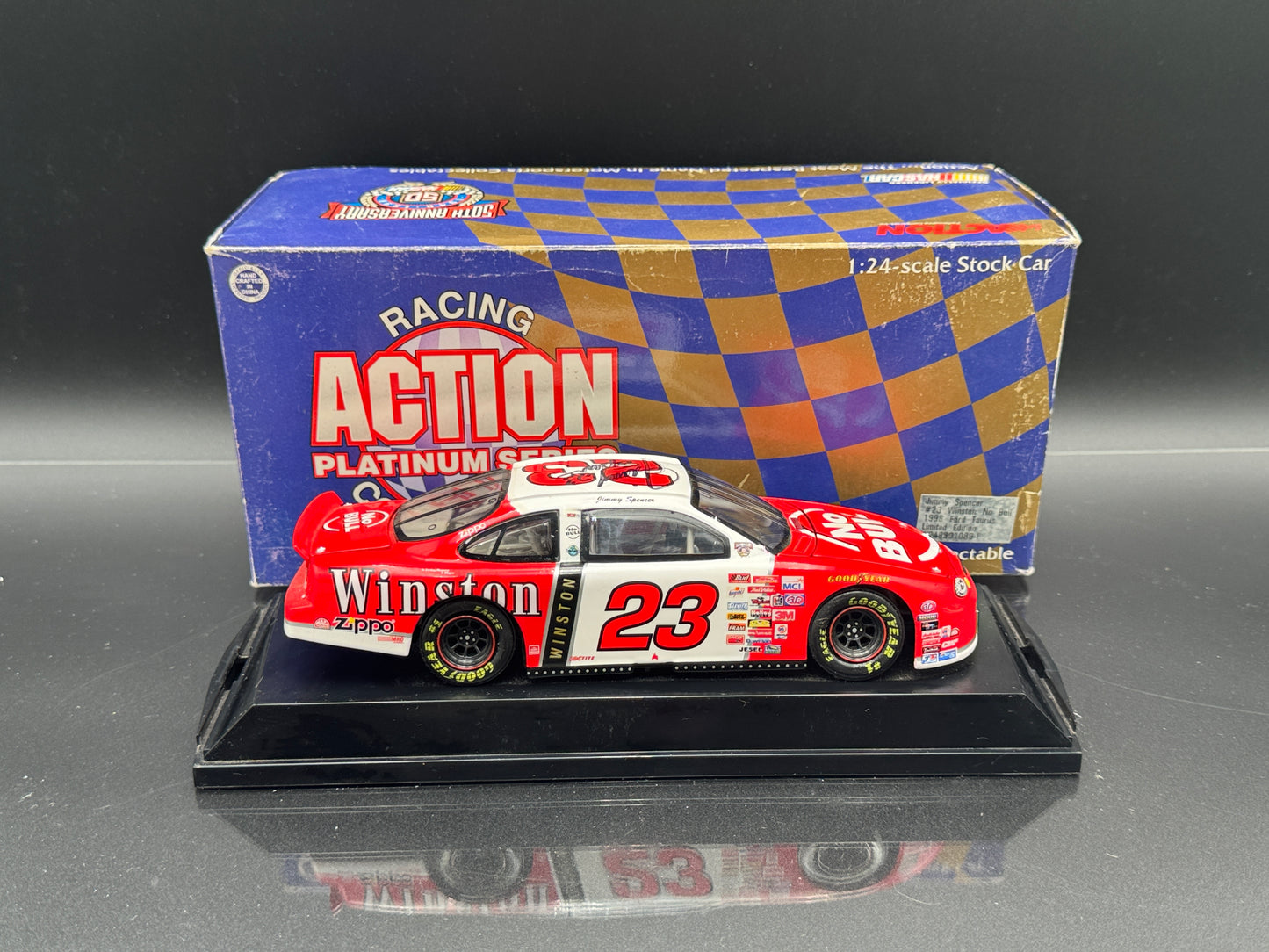 Jimmy Spencer #23 Winston No Bull 1998 Ford Taurus