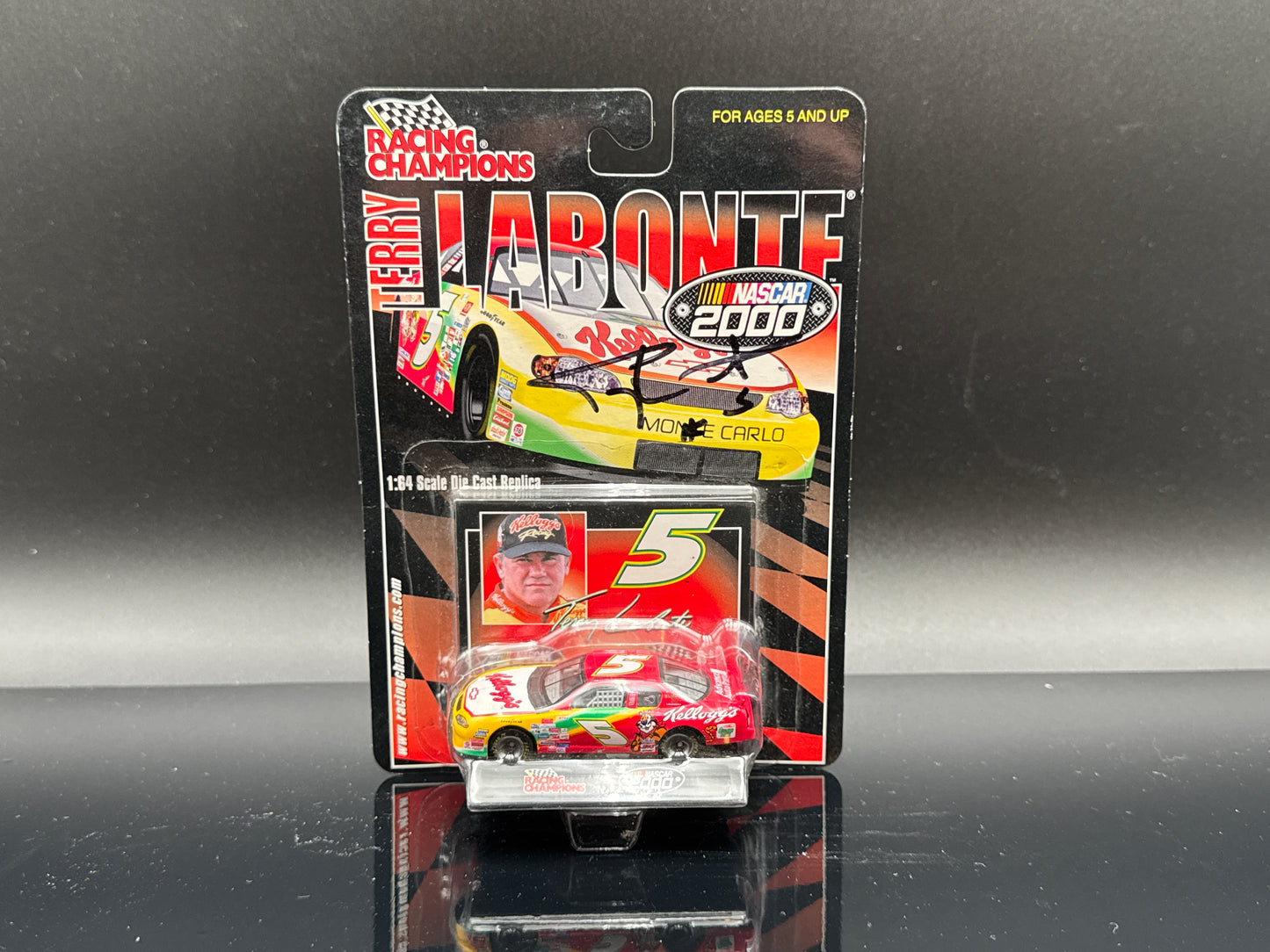 Terry Labonte #5 Kelloggs Autographed