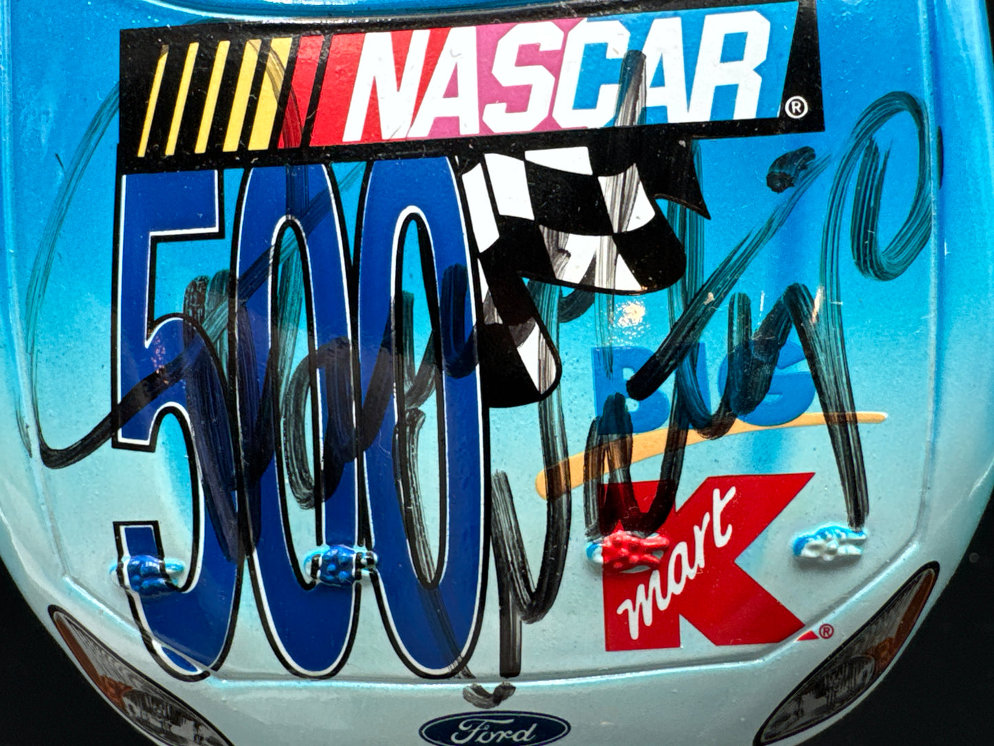 Darrel Waltrip #66 Nascar 500 KMart Autographed
