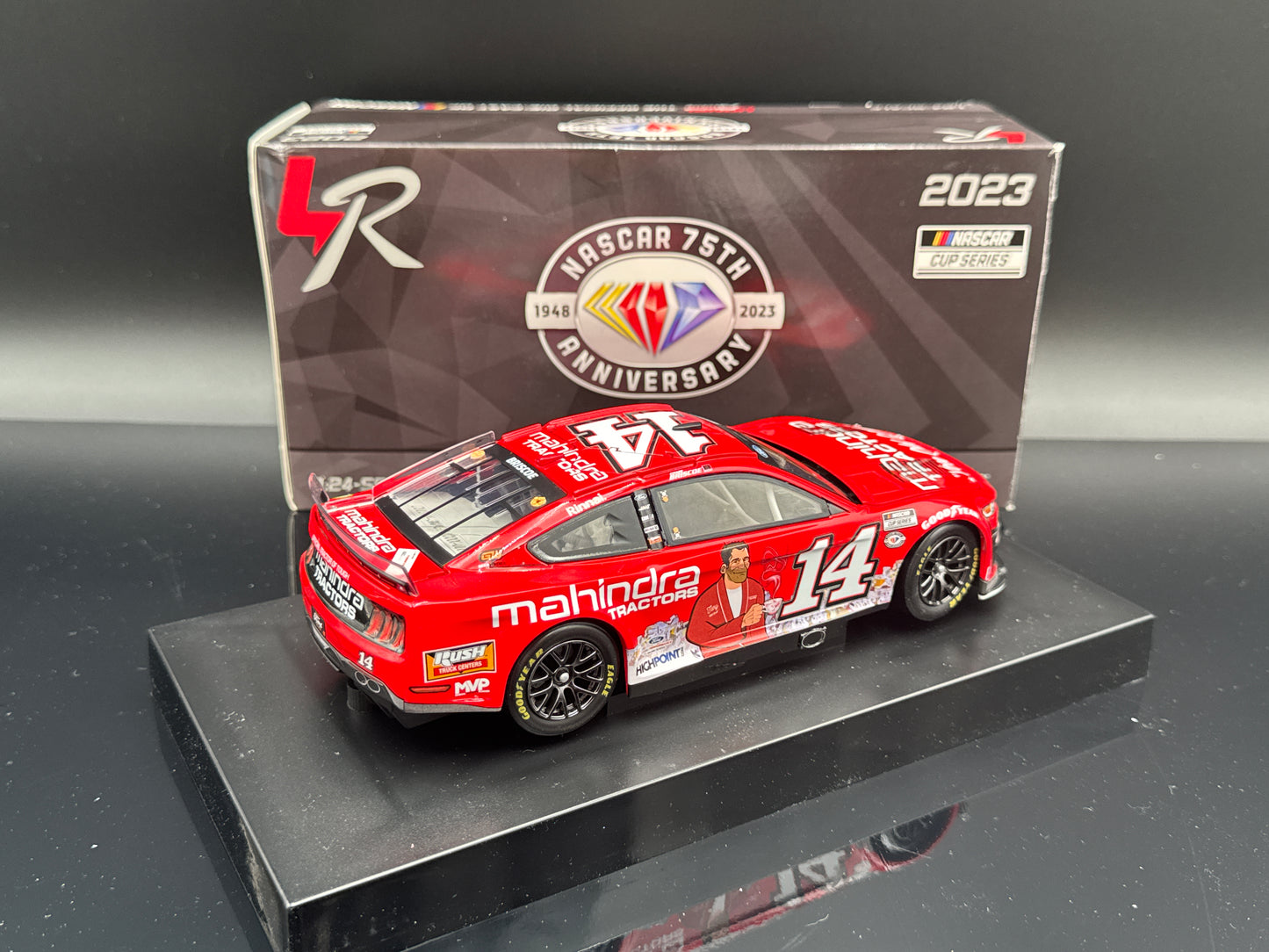 Chase Briscoe #14 Mahindra Tractors Old Goat 2023 Mustang