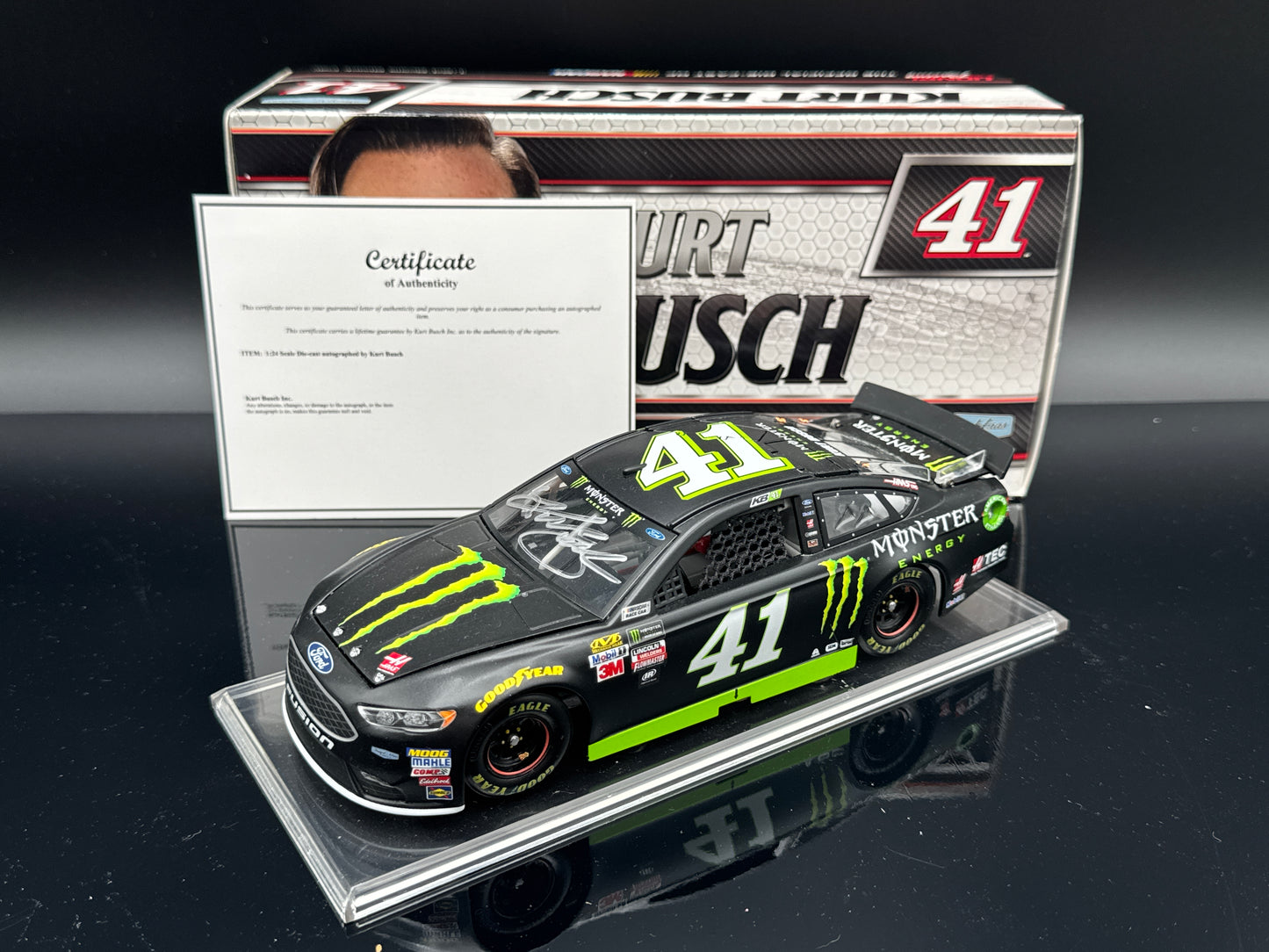 Kurt Busch #41 Monster Energy 2017 Fusion
