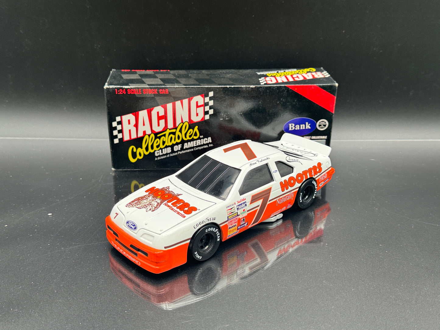 Alan Kulwicki #7 Hooters 1995 Bank