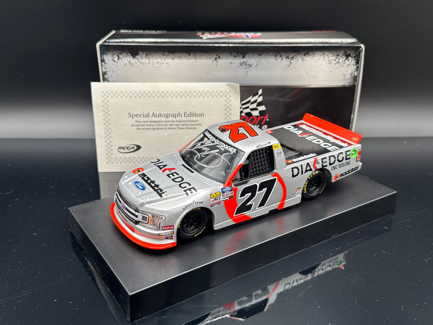 Chase Briscoe D #27 DiaEdge 2019 F150 Autographed