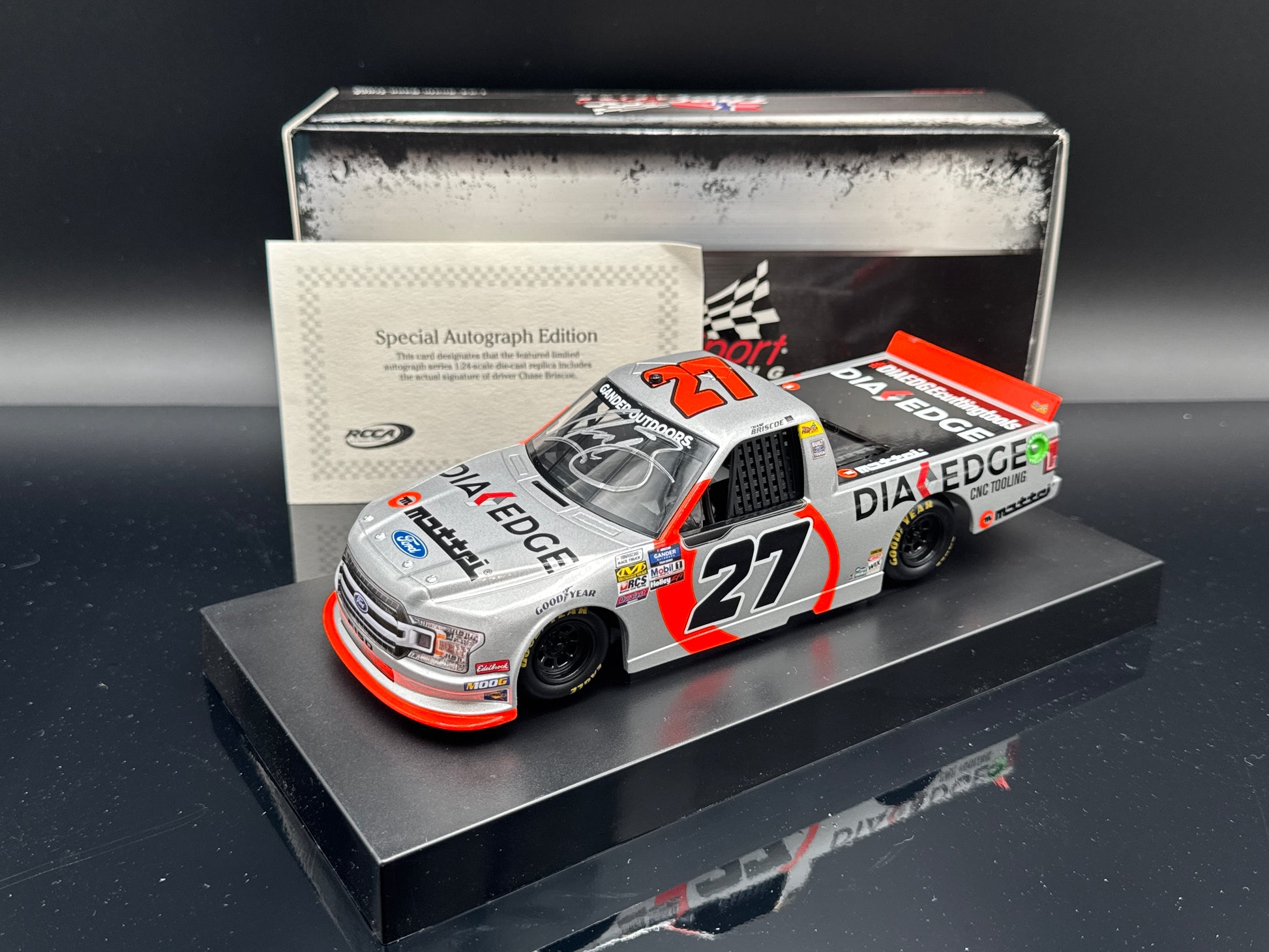 Chase Briscoe D #27 DiaEdge 2019 F150 Autographed