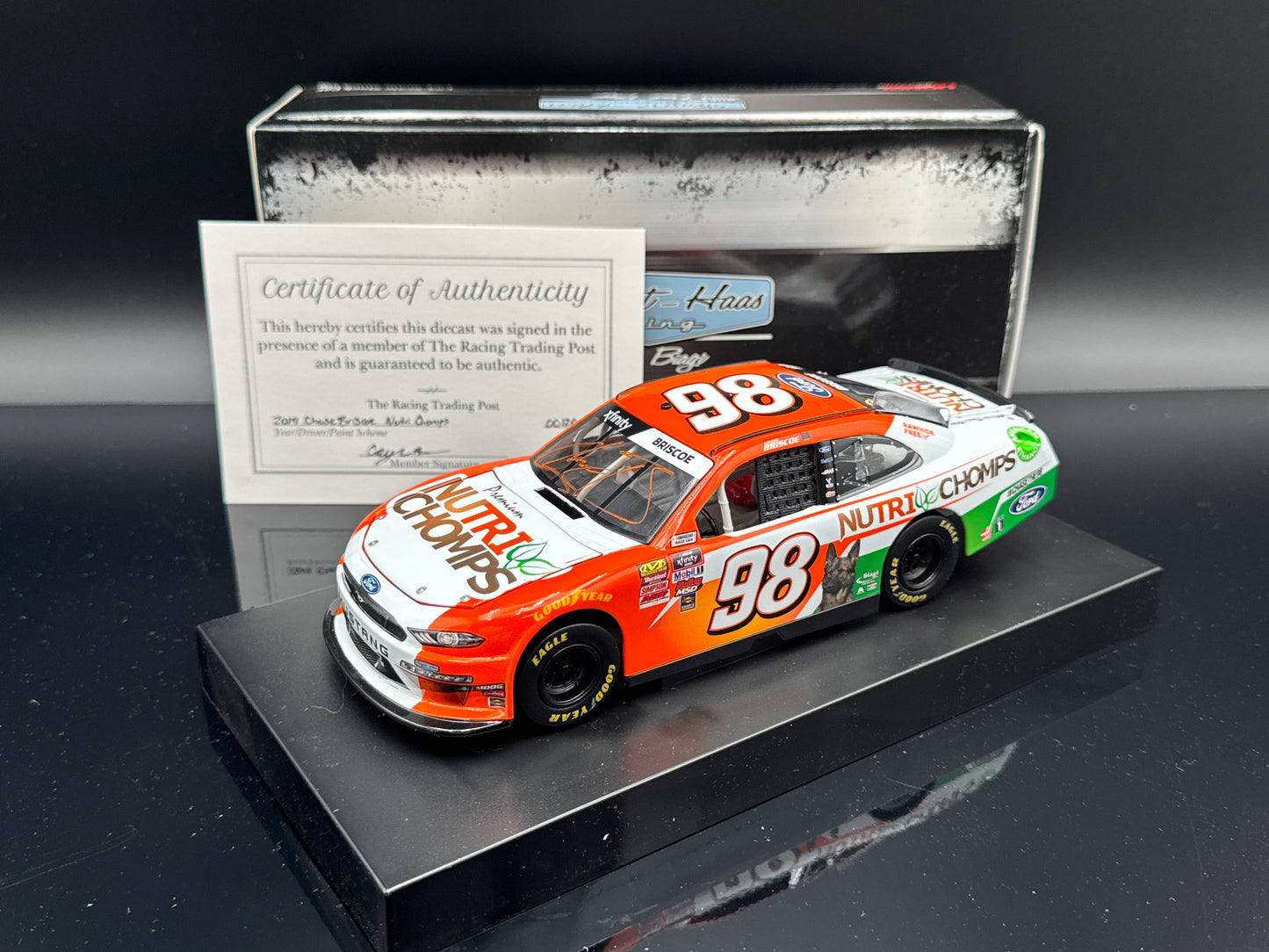 Chase Briscoe #98 Nutri Chomps 2019 Mustang