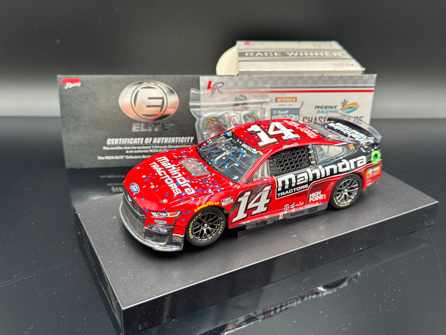 Chase Briscoe 2022 Mustang 14 Mahindra Tractors Phoenix Win • Elite