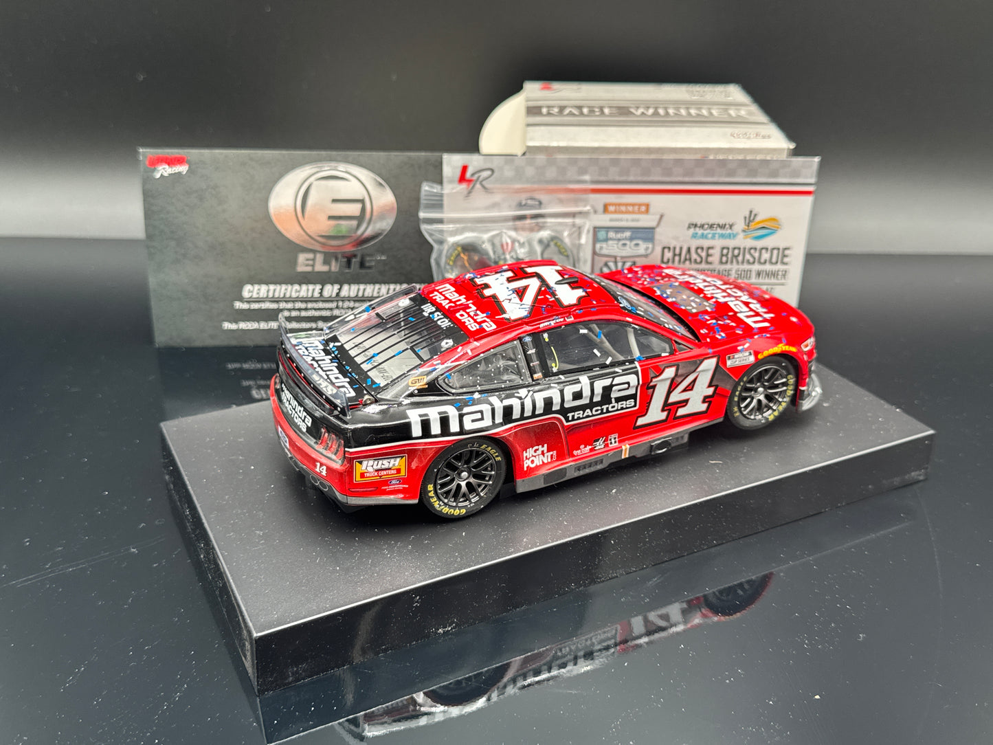Chase Briscoe 2022 Mustang 14 Mahindra Tractors Phoenix Win • Elite