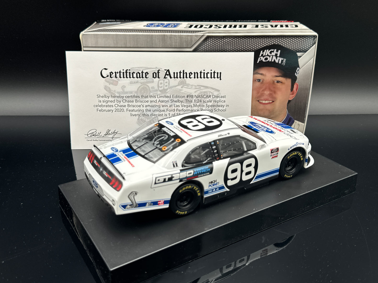 Chase Briscoe #98 Ford Performance Racing School 2020 Mustang