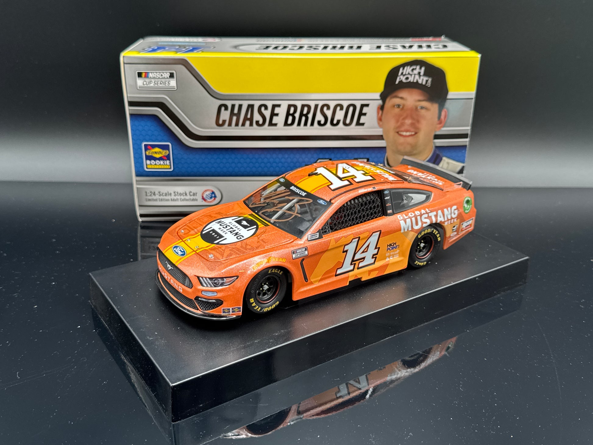 Chase Briscoe #14 Ford Global Mustang Week 2021 Mustang Galaxy Color