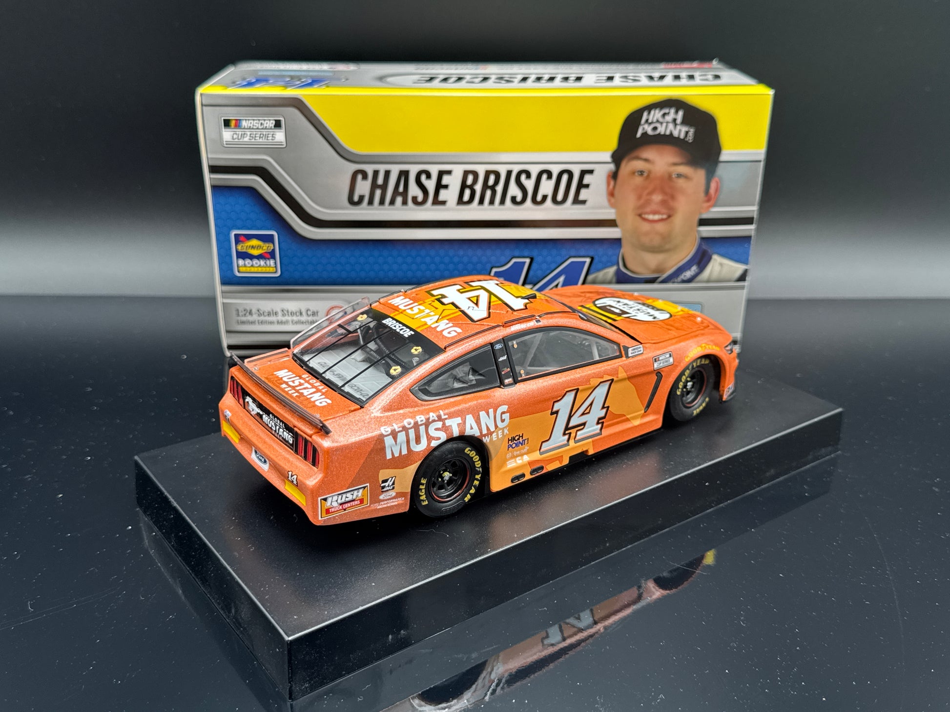 Chase Briscoe #14 Ford Global Mustang Week 2021 Mustang Galaxy Color