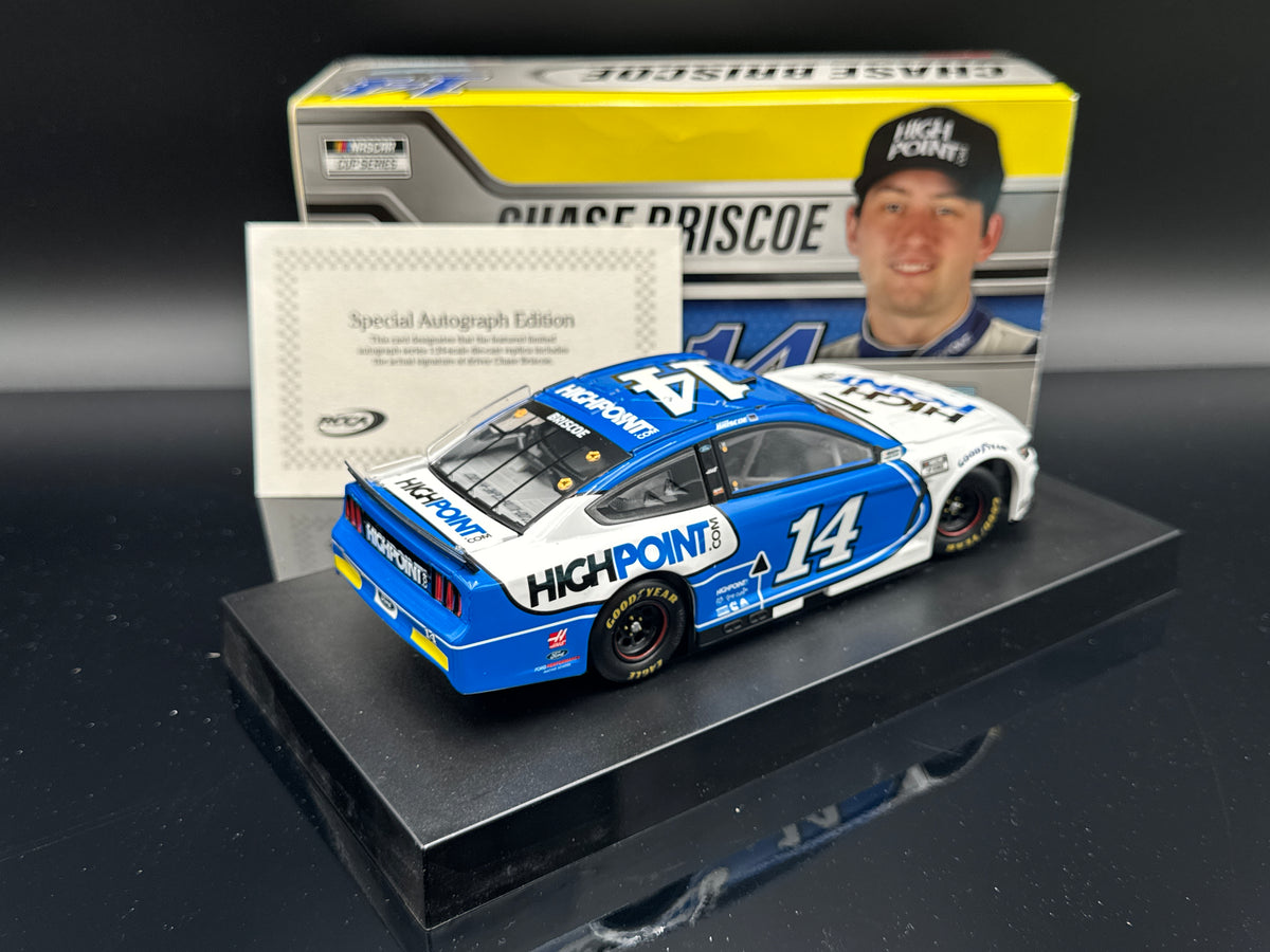 Chase Briscoe #14 Highpoint.com 2021 Mustang Autographed