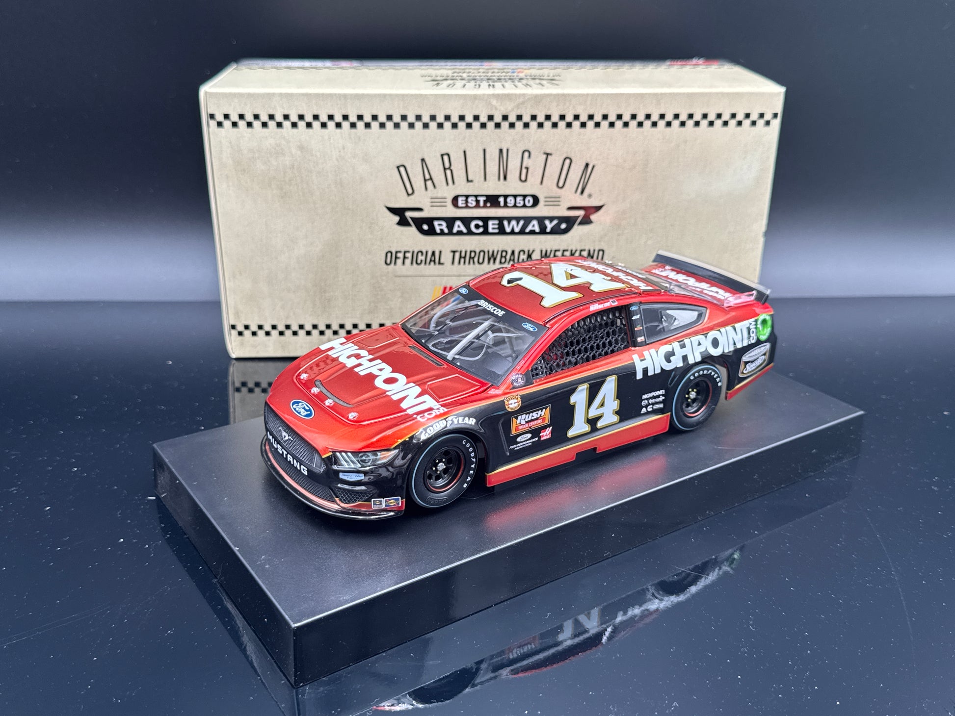 PRTAL 2021 Mustang Chase Briscoe • #14 Highpoint.com Throwback • Liquid Color