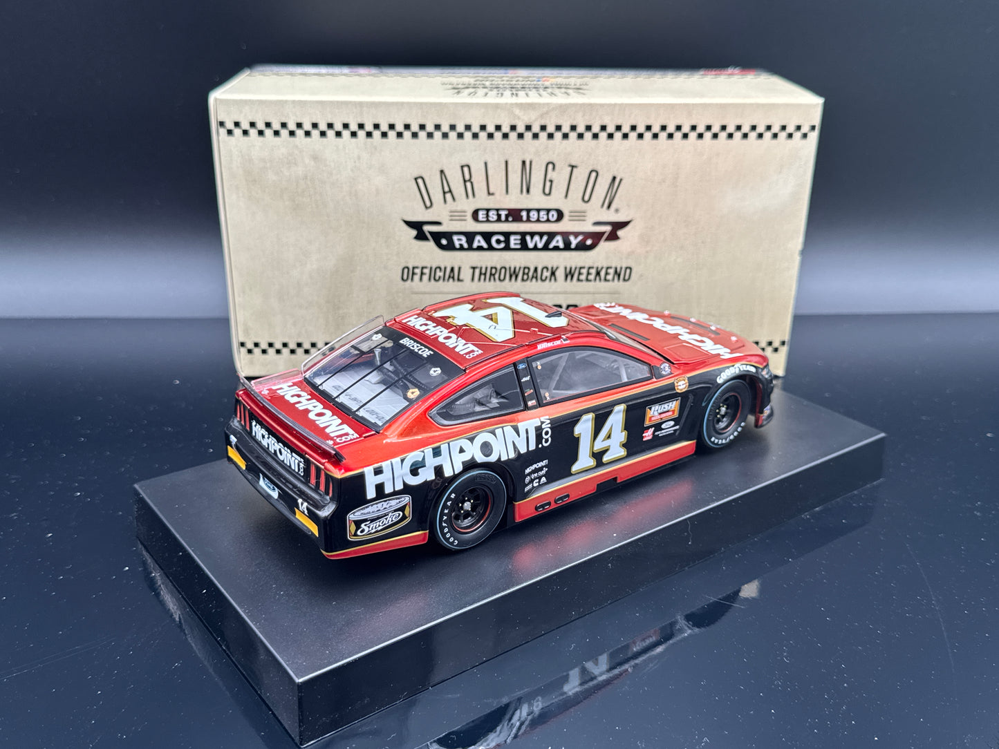 PRTAL 2021 Mustang Chase Briscoe • #14 Highpoint.com Throwback • Liquid Color