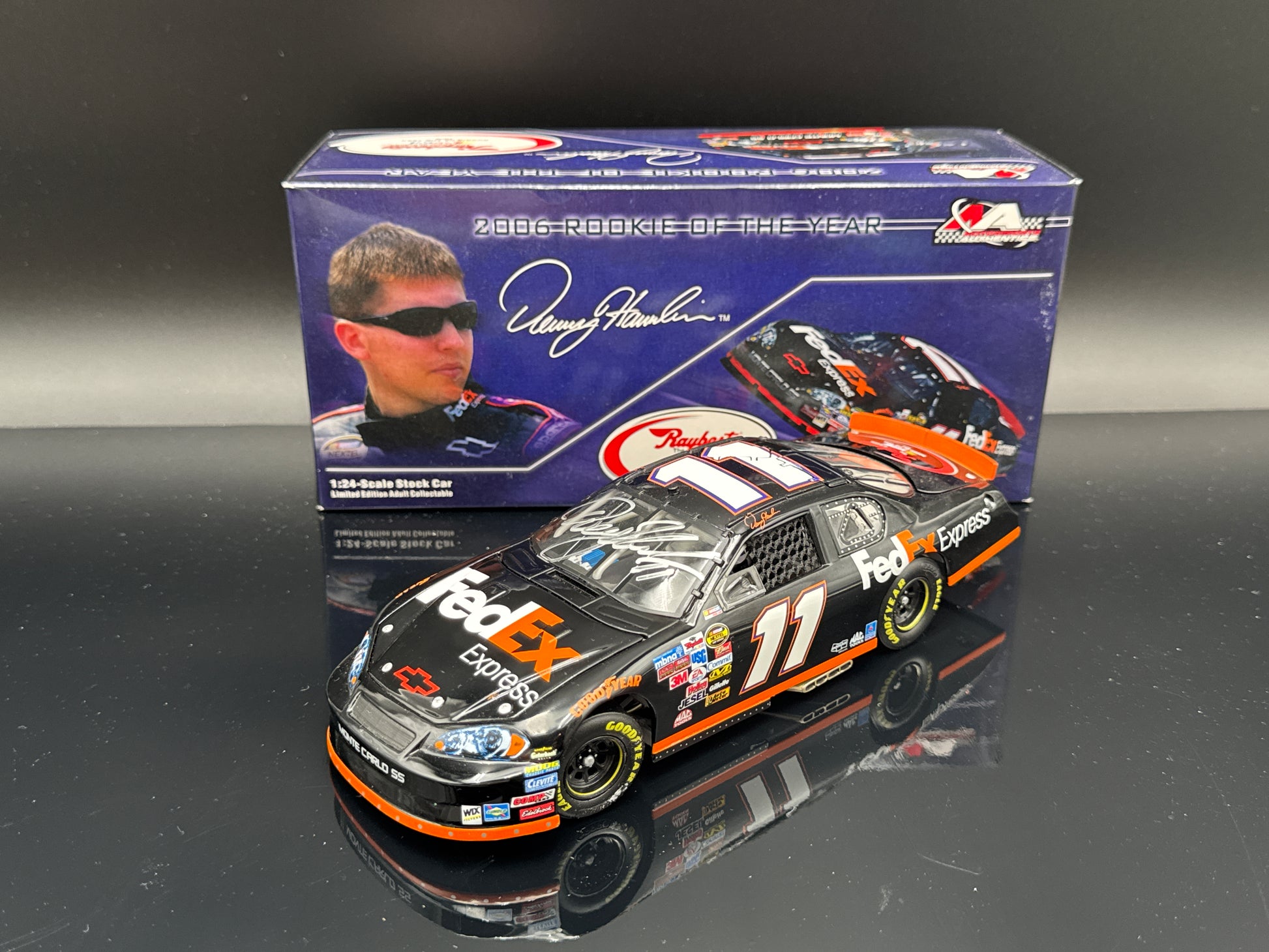 Denny Hamlin #11 FedEx Express 2006 Monte Carlo SS 2006 Rookie of the Year
