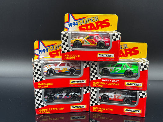 1994 Super Stars Matchbox 1/64 Scale Lot