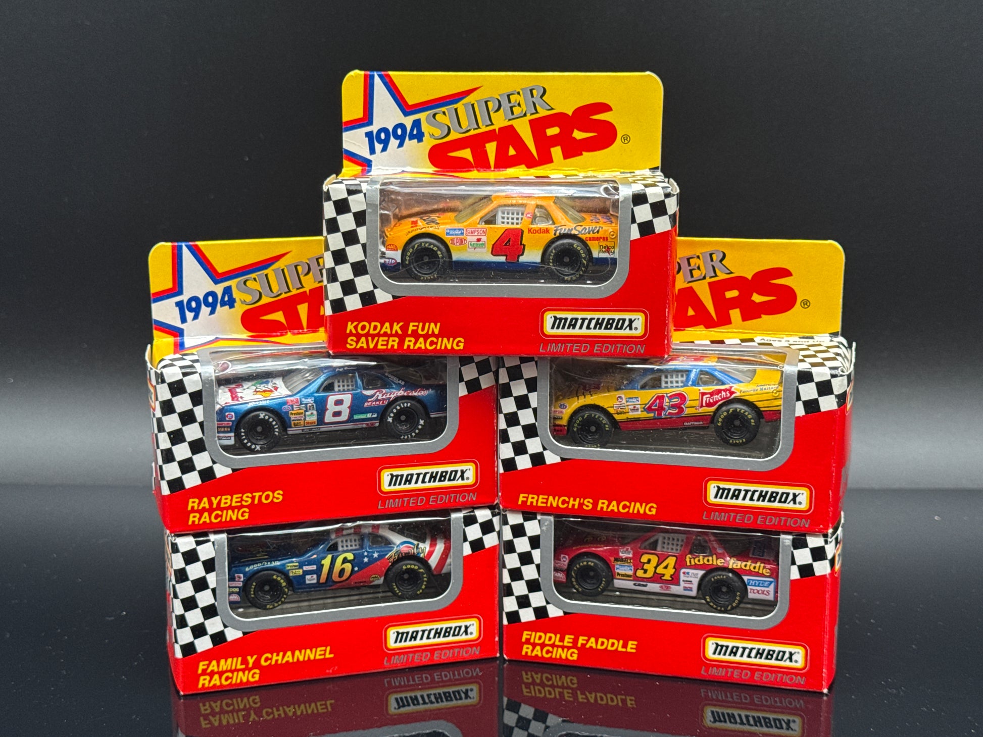 1994 Super Stars Matchbox 1/64 Scale Lot