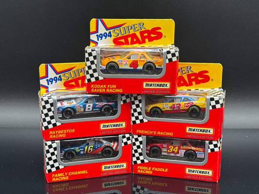 1994 Super Stars Matchbox 1/64 Scale Lot