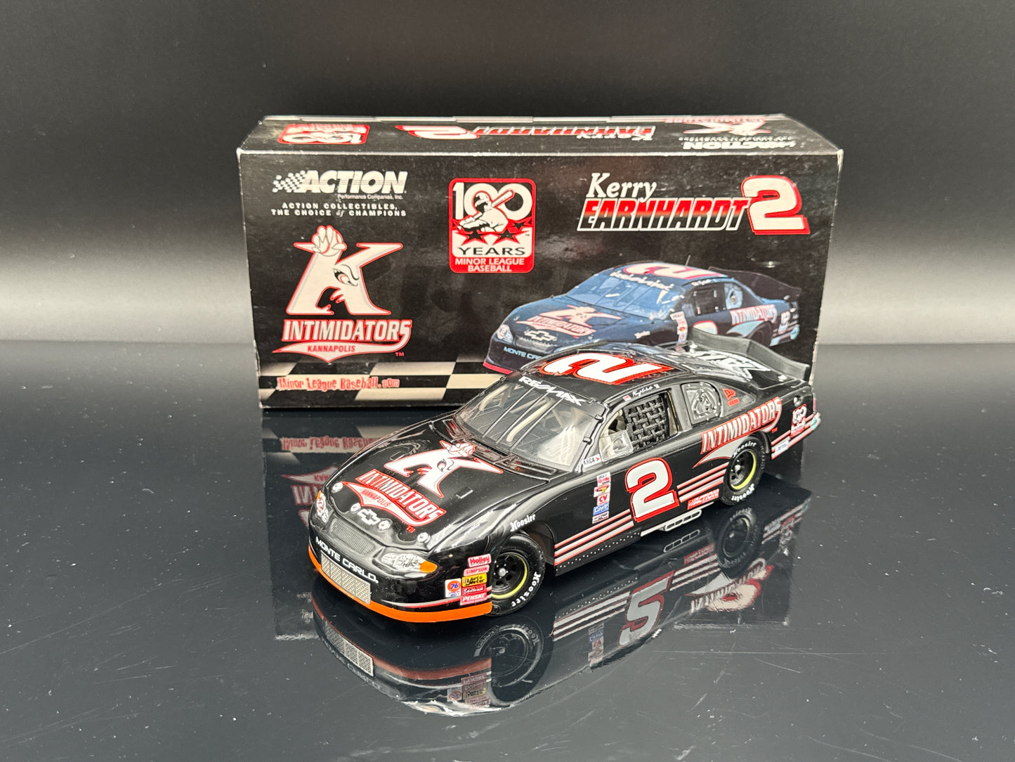 Kerry Earnhardt #2 Kannapolis Intimidators 2001 Monte Carlo