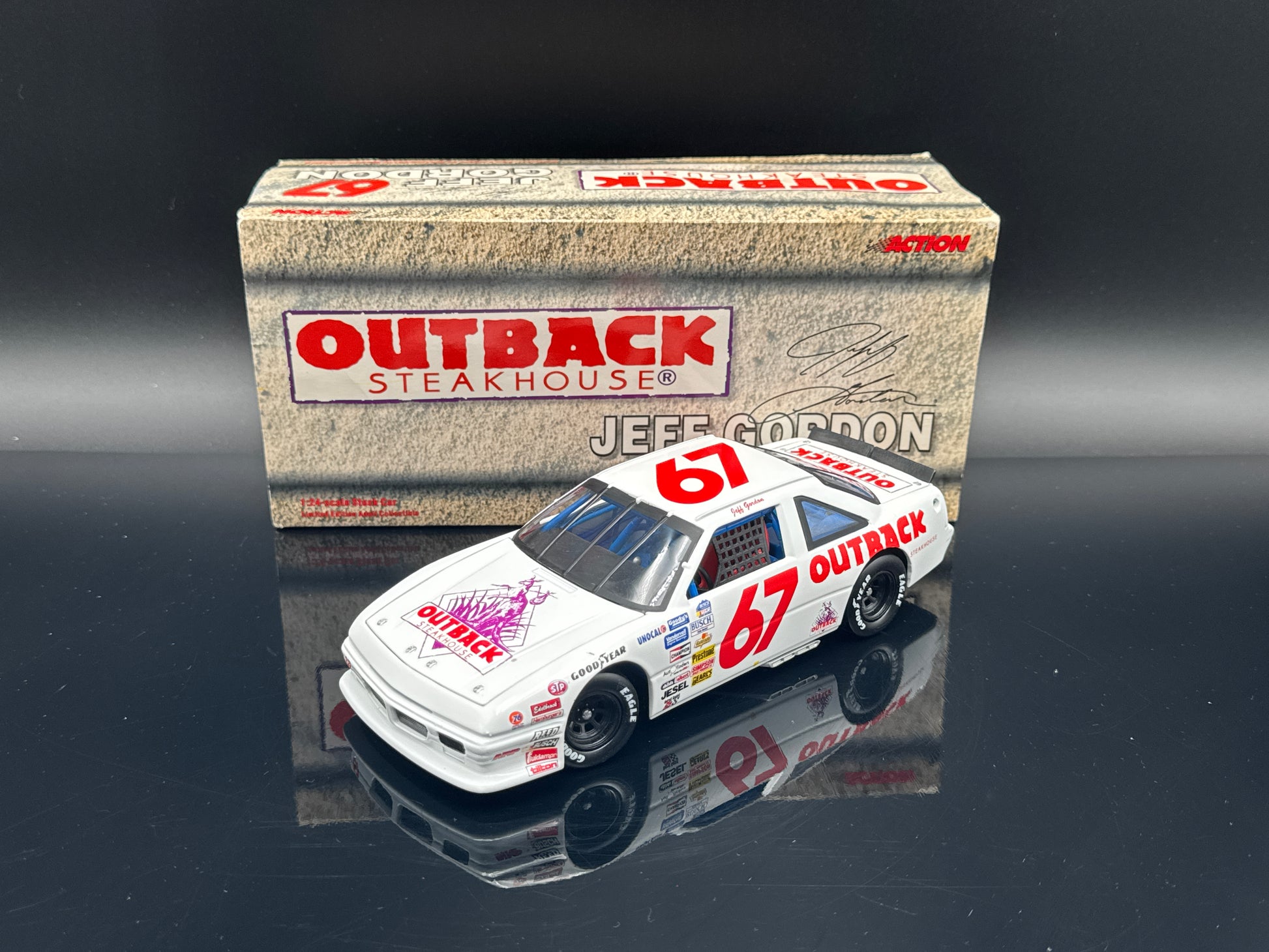 Jeff Gordon #67 Outback Steakhouse 1990 Pontiac C