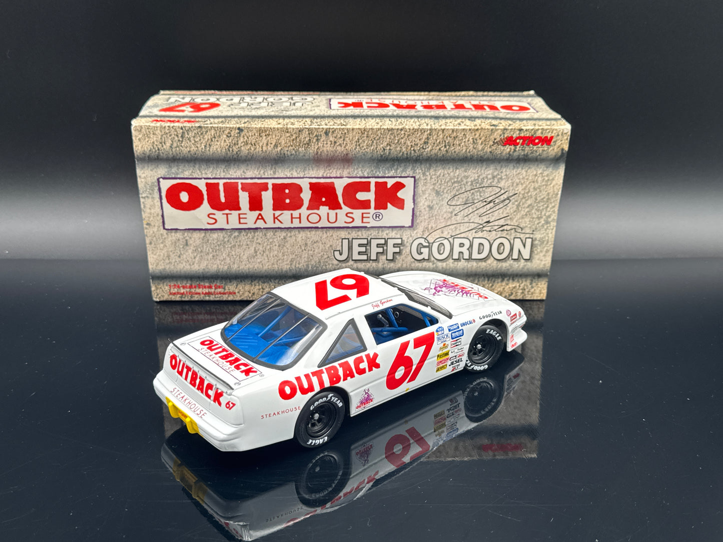 Jeff Gordon #67 Outback Steakhouse 1990 Pontiac C